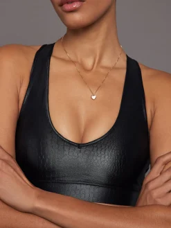 Action Bra 2.0 in Croc Takara Shine
