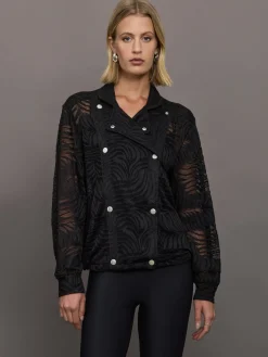 Artemis Fem Lace Bomber Jacket