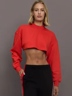 aSMC TrueCasuals Cropped Sportswear Sweatshirt