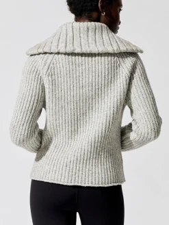 Audrey Zip-Up Sweater