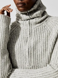Audrey Zip-Up Sweater