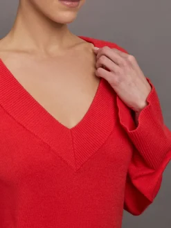 Bell Sleeve Off Shoulder Sweater