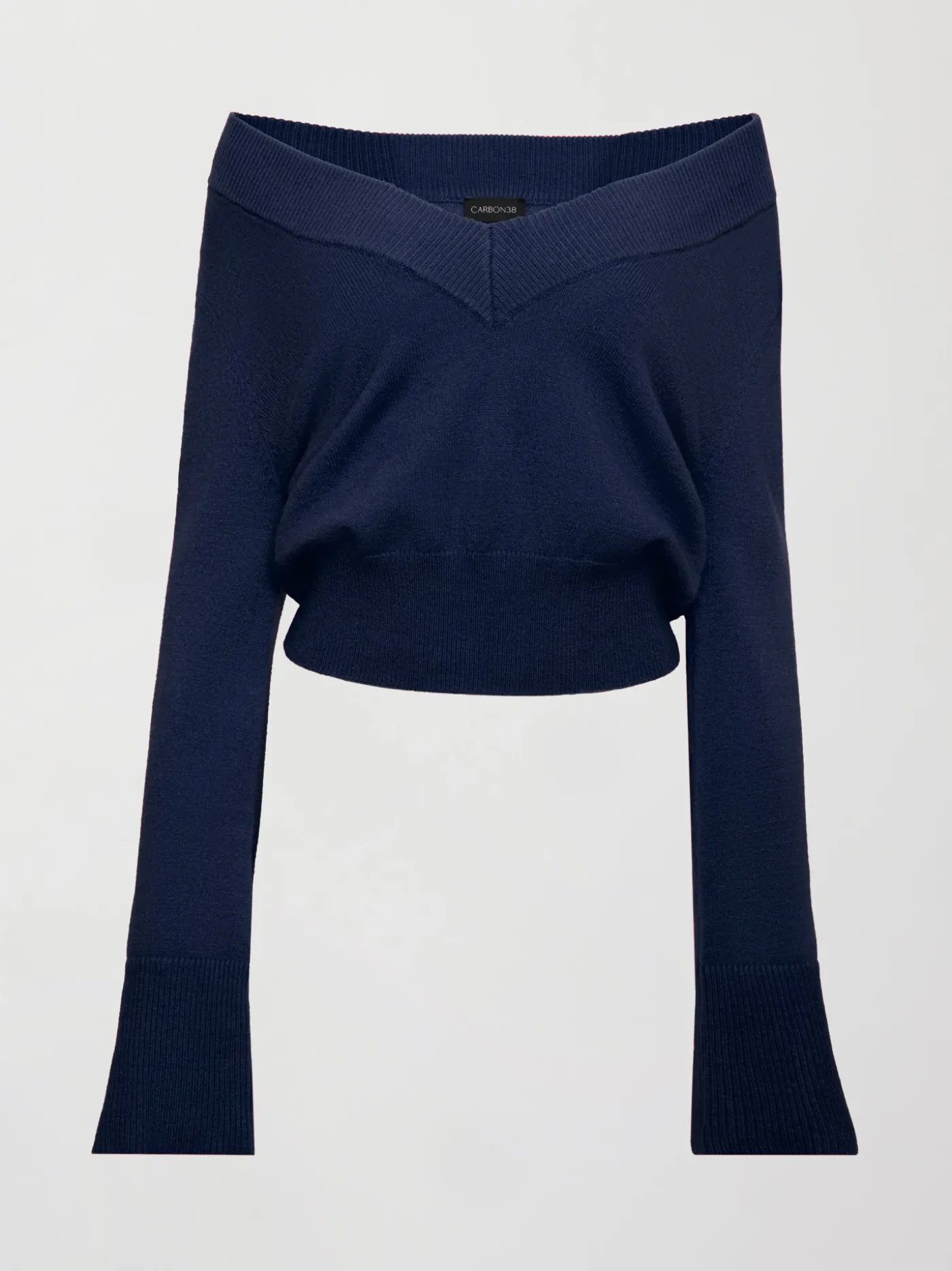 Bell Sleeve Off Shoulder Sweater