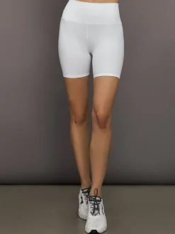 Biker Short in Ribbed Melt