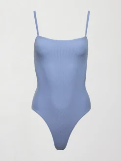 Bodysuit in Ribbed Melt