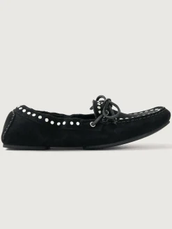 Calla Suede Studs
