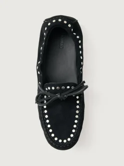 Calla Suede Studs