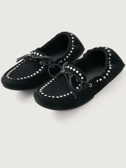 Calla Suede Studs