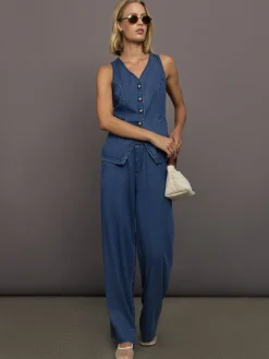 Chambray Pant