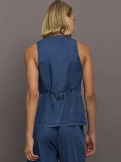 Chambray Vest