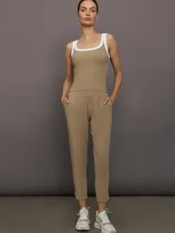 Colorblock Scoop Tank in Melt