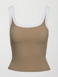 Colorblock Scoop Tank in Melt