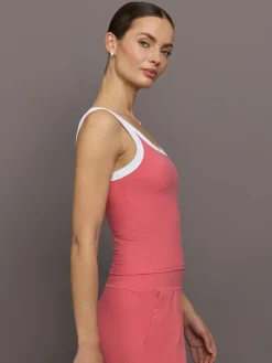 Colorblock Scoop Tank in Melt