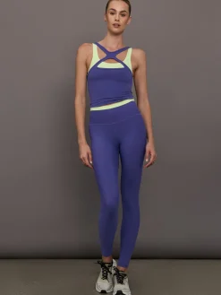 Contrast Waistband Legging in Melt