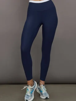 Contrast Waistband Legging in Melt