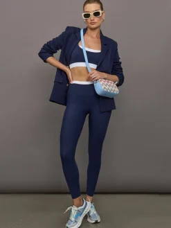 Contrast Waistband Legging in Melt