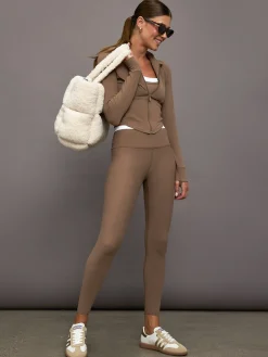 Contrast Waistband Legging in Melt