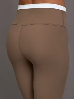 Contrast Waistband Legging in Melt