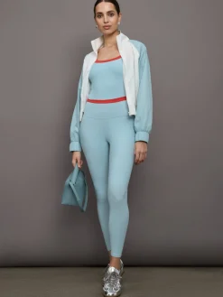 Contrast Waistband Legging in Melt