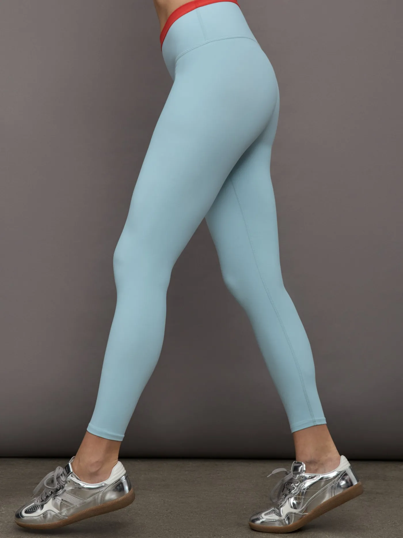Contrast Waistband Legging in Melt