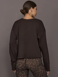 Crew Neck Sweatshirt in French Terry