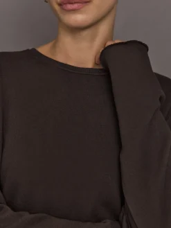 Crew Neck Sweatshirt in French Terry