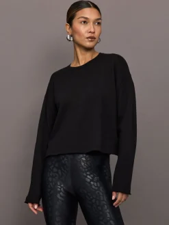Crew Neck Sweatshirt in French Terry