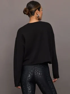 Crew Neck Sweatshirt in French Terry