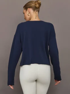 Crew Neck Sweatshirt in French Terry