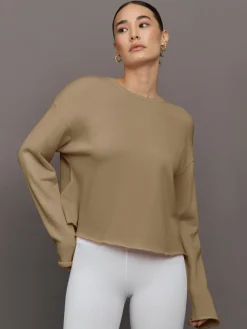 Crew Neck Sweatshirt in French Terry