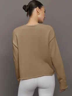 Crew Neck Sweatshirt in French Terry