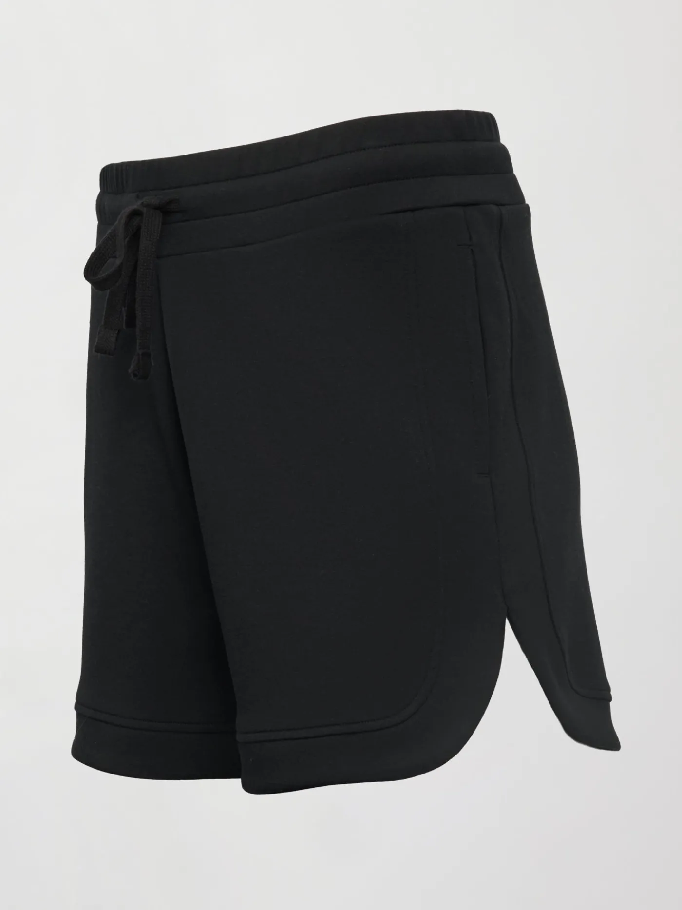 Curved Hem Short in Interlock