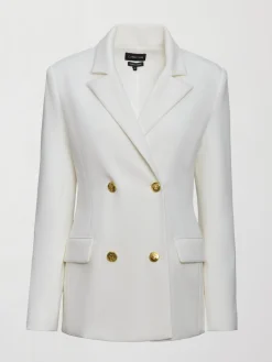 Double Breasted Blazer in Scuba