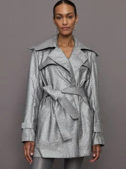 Double Breasted Trench Mini