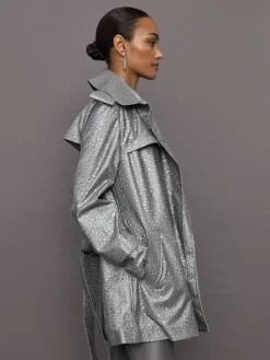 Double Breasted Trench Mini