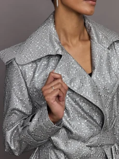 Double Breasted Trench Mini