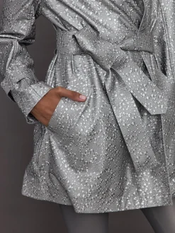 Double Breasted Trench Mini