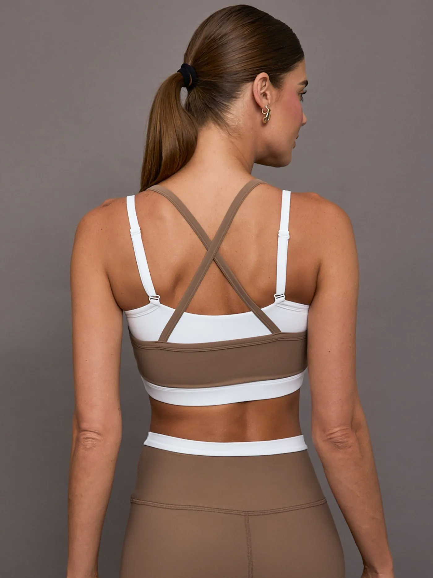 Double Layered Contrast Bra in Melt
