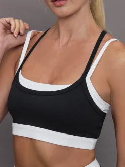 Double Layered Contrast Bra in Melt