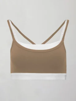 Double Layered Contrast Bra in Melt