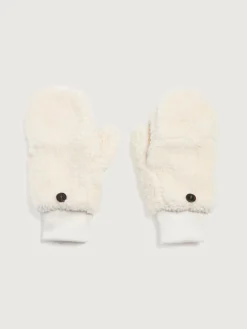 Faux Sherpa Flip Top Mittens