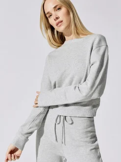 French Terry Crew Neck Sweatshirt