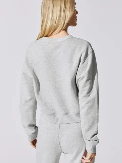 French Terry Crew Neck Sweatshirt