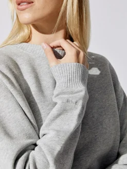 French Terry Crew Neck Sweatshirt