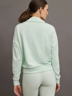 FRENCH TERRY HALF ZIP