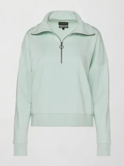 FRENCH TERRY HALF ZIP