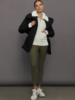 Half Zip Boucle Pullover