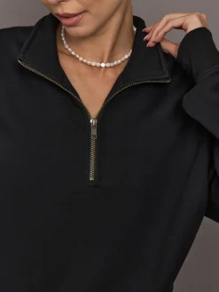Half Zip Sweatshirt in French Terry