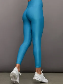 High Rise 7/8 Legging in Croc Takara Shine