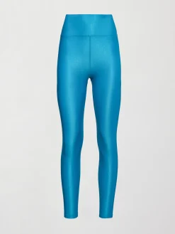 High Rise 7/8 Legging in Croc Takara Shine